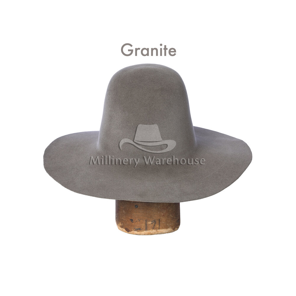 Granite Felt Cowboy Hats Grey Gray